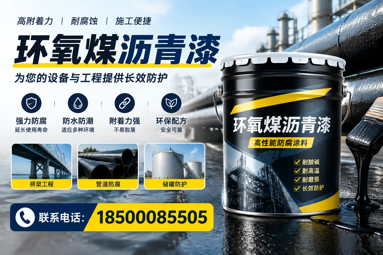 环氧煤沥青漆与其他涂料的对比分析，助力平凉企业决策