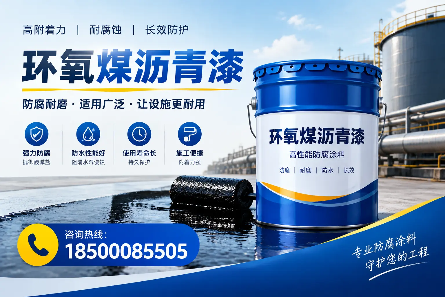 环氧煤沥青漆与其他涂料的对比分析，助力平凉企业决策